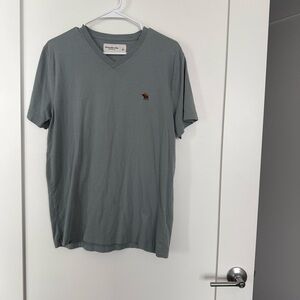 Abercrombie & Fitch | Men’s Teal V Neck T Shirt